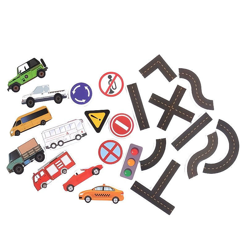 Avenue des petits - Circuit de voiture de bain - Jouet pour enfant