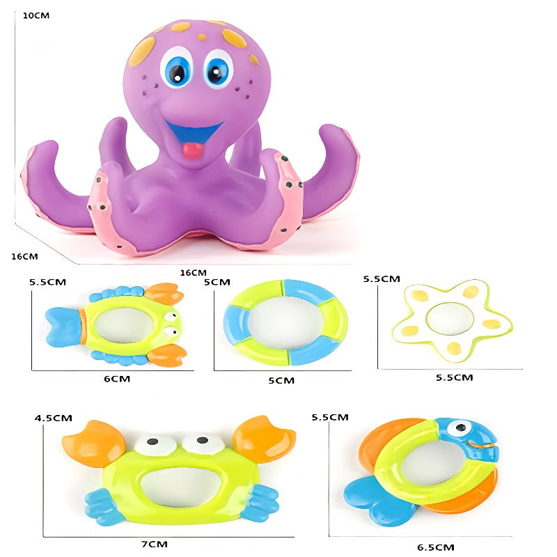 Avenue des petits - Pieuvre de bain - Jouet pour enfant
