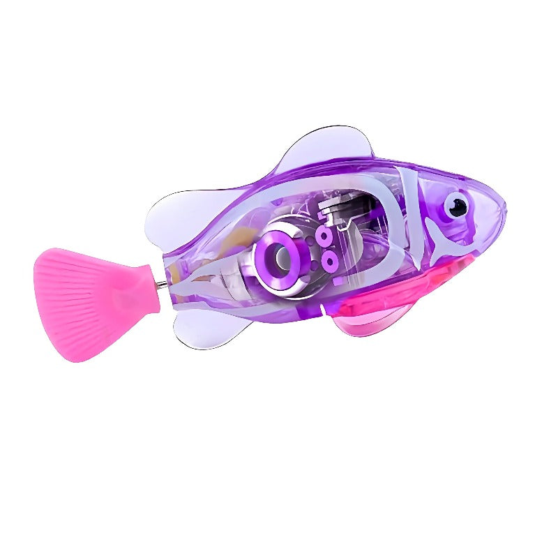 WDKXCN Robo Fish, Lot de 6 poissons électriques avec 2 piles, poissons robotiques, réutilisables, flottants pour animaux de compagnie WDKXCN Robo Fish, Lot de 6 poissons électriques avec 2 piles, poissons robotiques, réutilisables, flottants pour animaux de compagnie