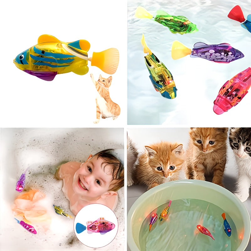 Avenue des petits - Poisson Robot de bain - Jouet pour enfant