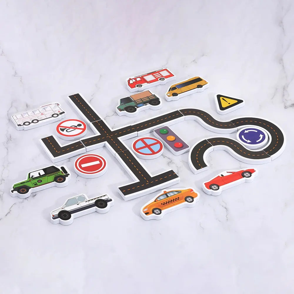 Jouet Circuit de Voiture de Bain